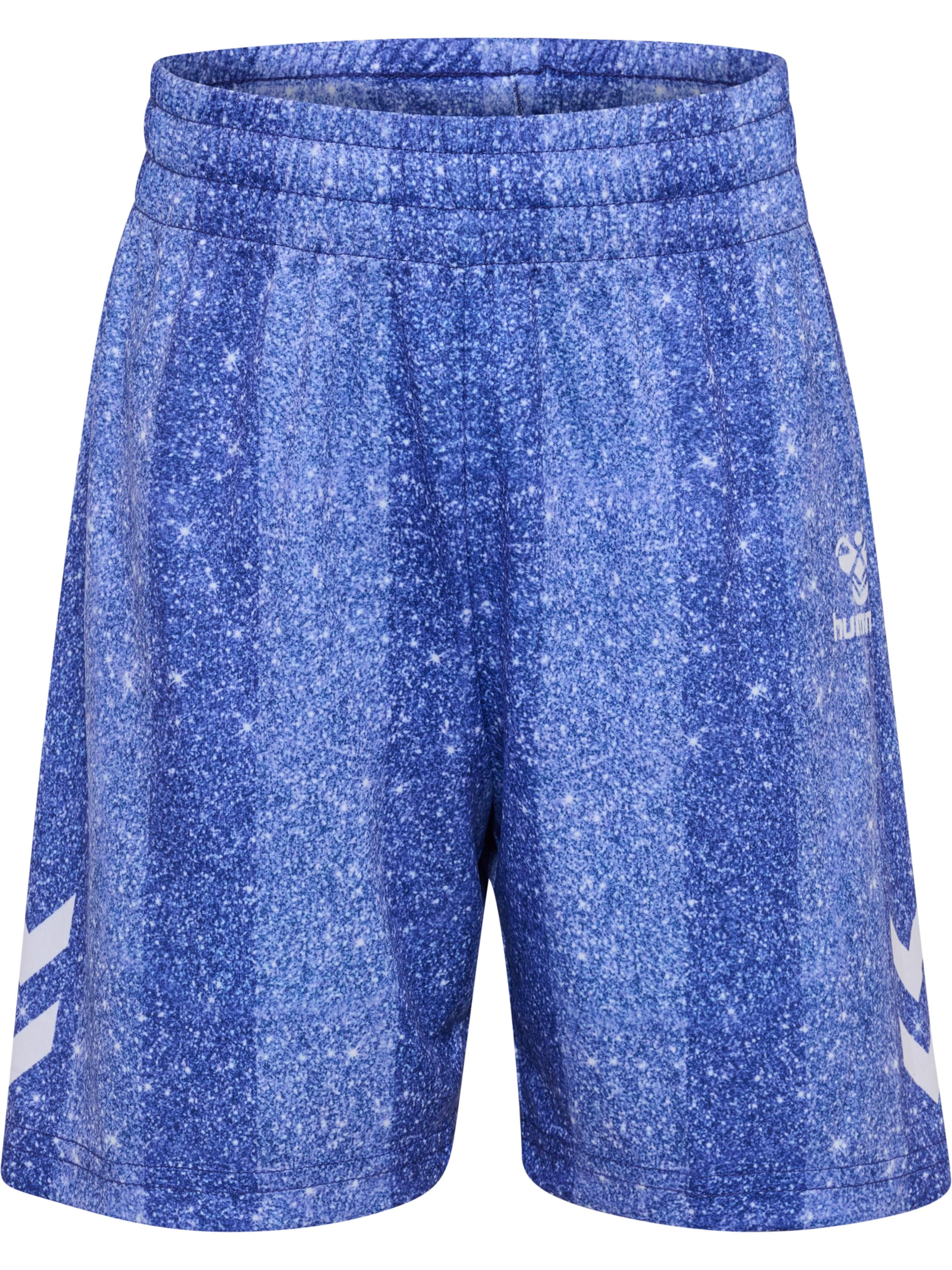 Pantalon de sport Hummel en bleu : devant