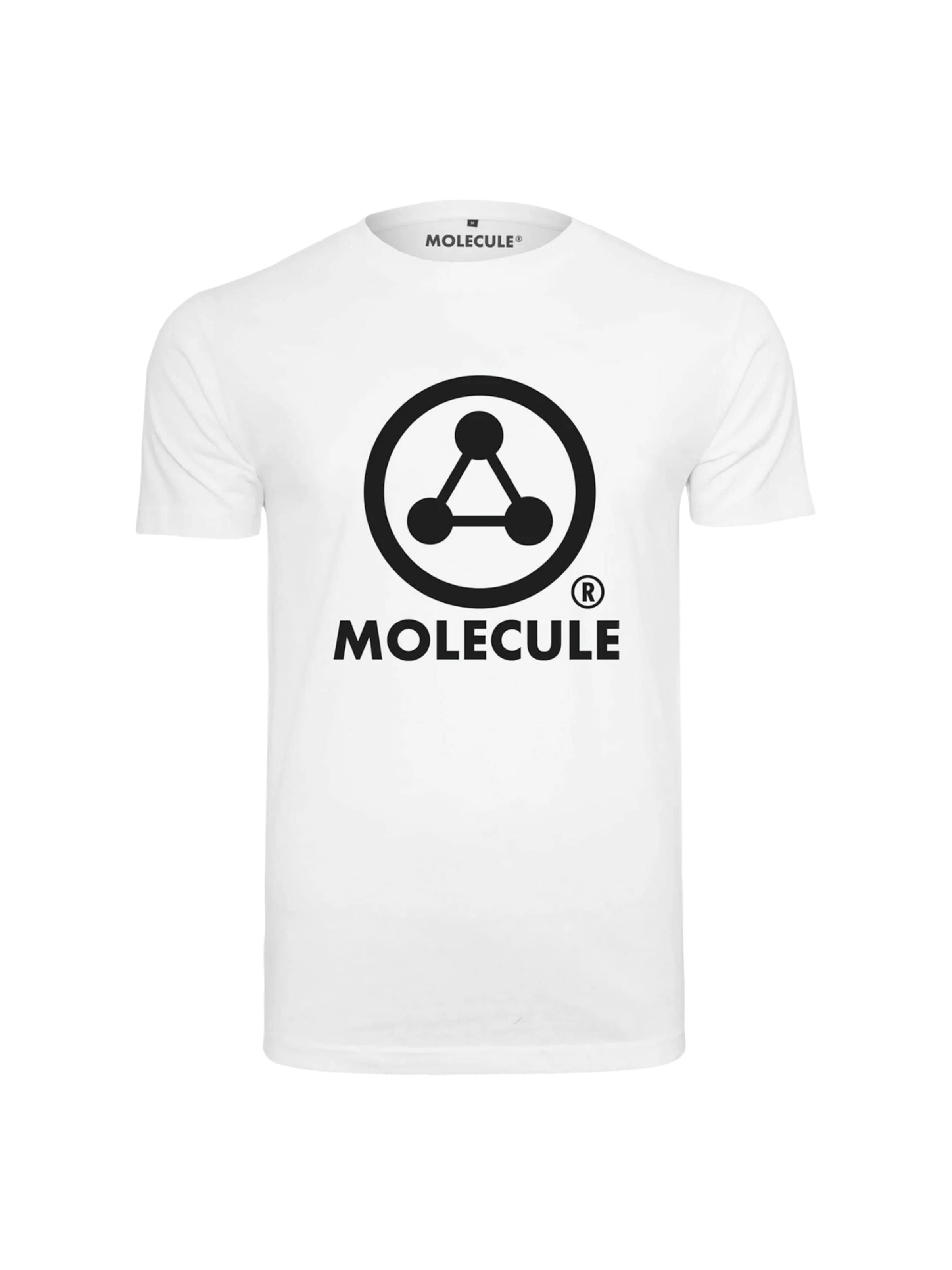 Molecule Bluser & t-shirts 'Big Logo' i hvid: forside