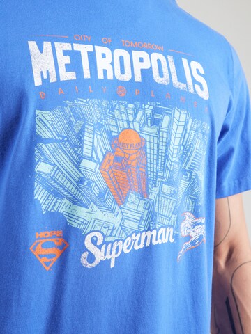GAP Bluser & t-shirts 'SUPERMAN METROPOLIS' i blå