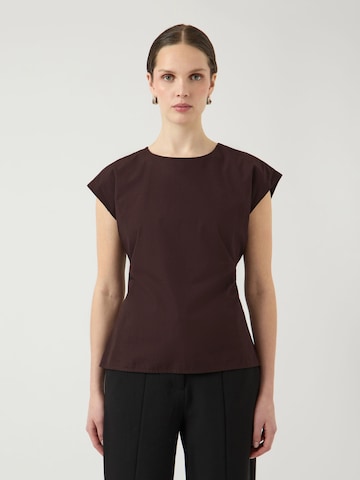 Top di YAS in marrone: frontale