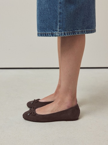 Next Baleríny 'Forever Comfort®' - Hnedá