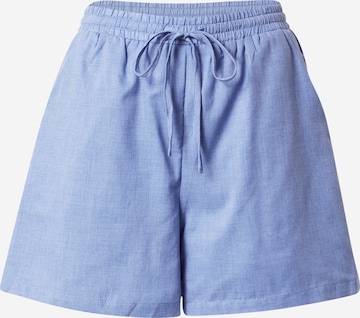 VILA Trousers 'FABIO' in Blue: front