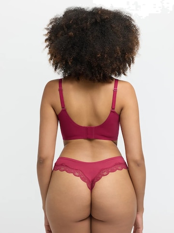 Push-up Soutien-gorge 'Comfort BH mit Lace' cfab en rose