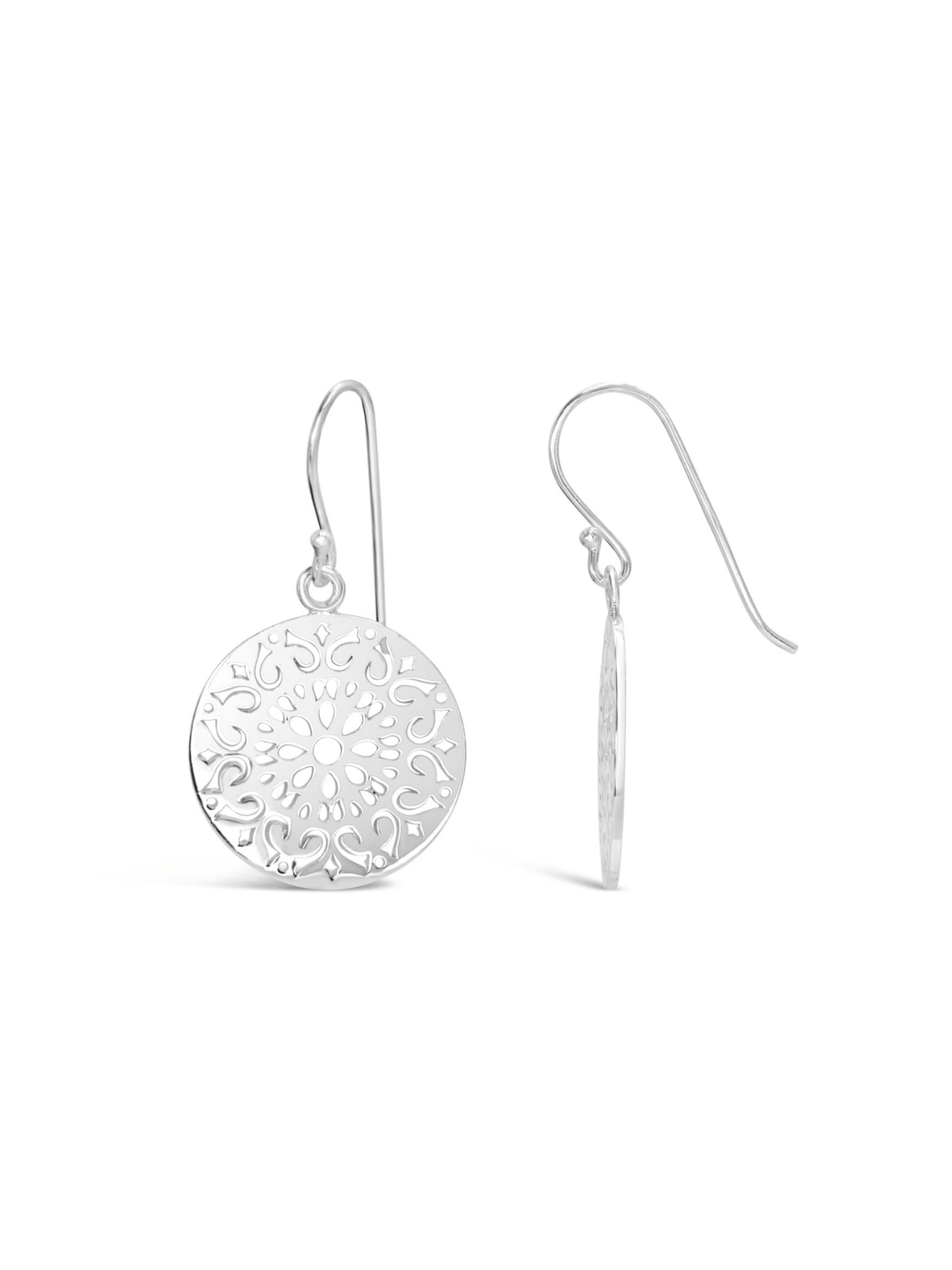 ARS-ARGENTI Earrings 'BIKINI GIRL' in Silver: front