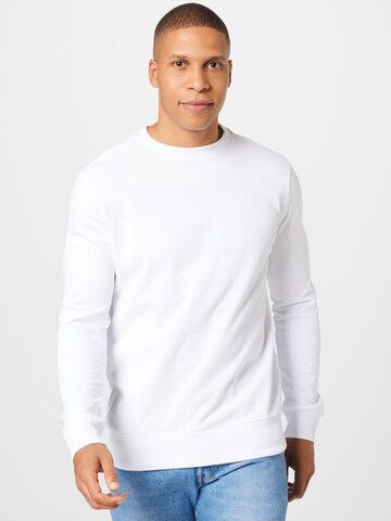 WESTMARK LONDON Μπλούζα φούτερ σε λευκό: μπροστά
