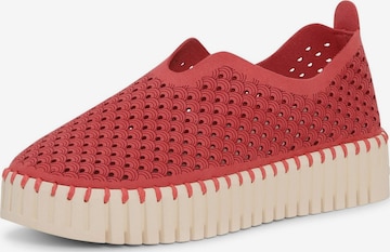 ILSE JACOBSEN Slip On 'Tulip' i rød: forside