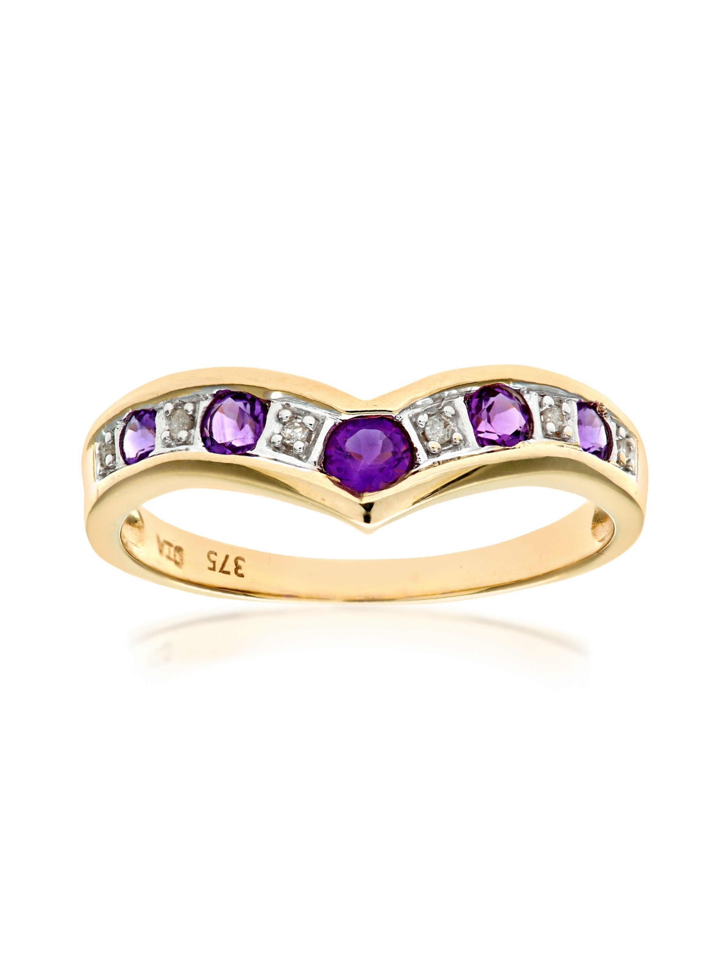 DIAMANT LETERNEL Ring i guld: forside