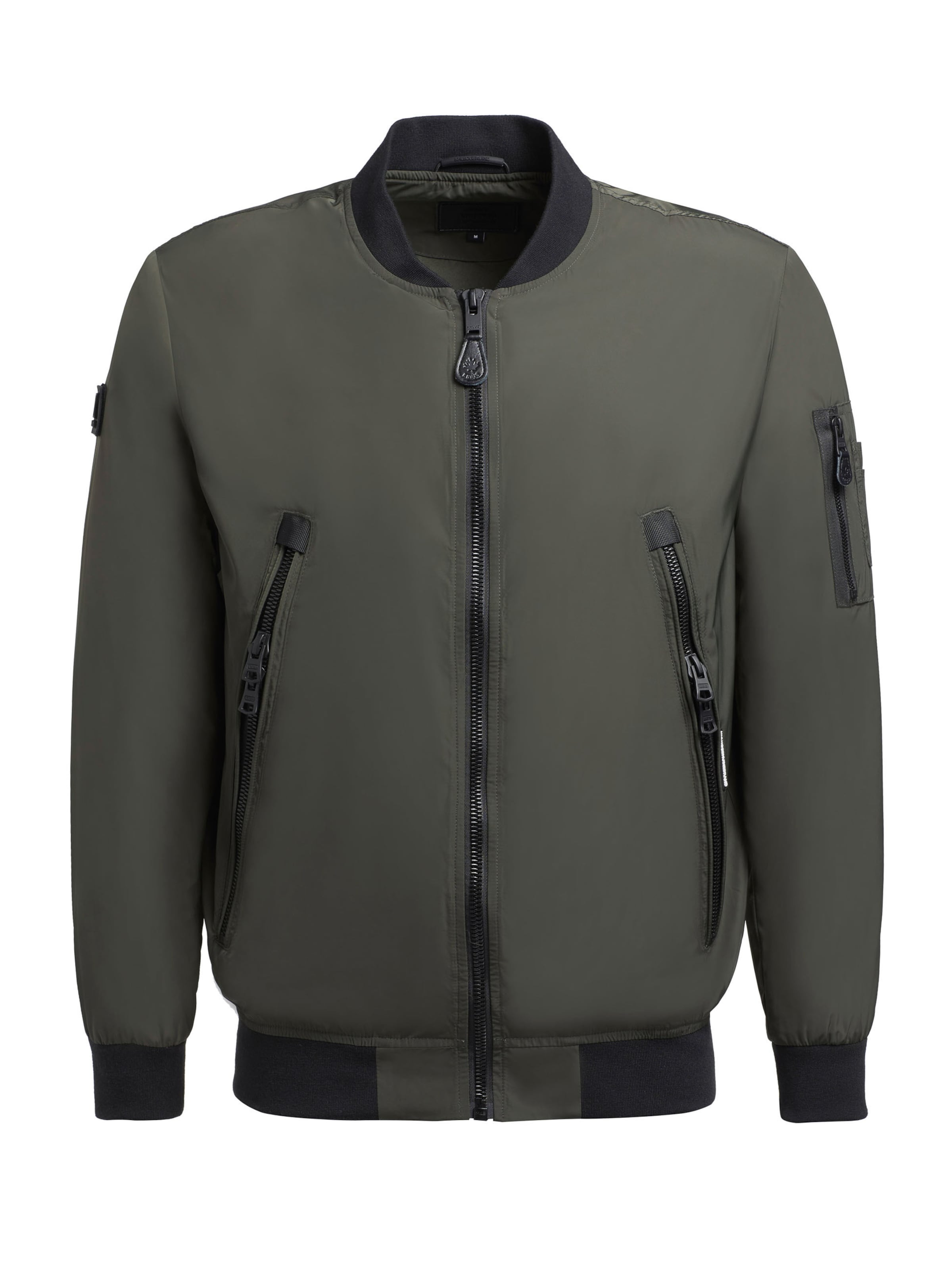 khujo Jacke 'Astile3' in Grün: Vorderseite