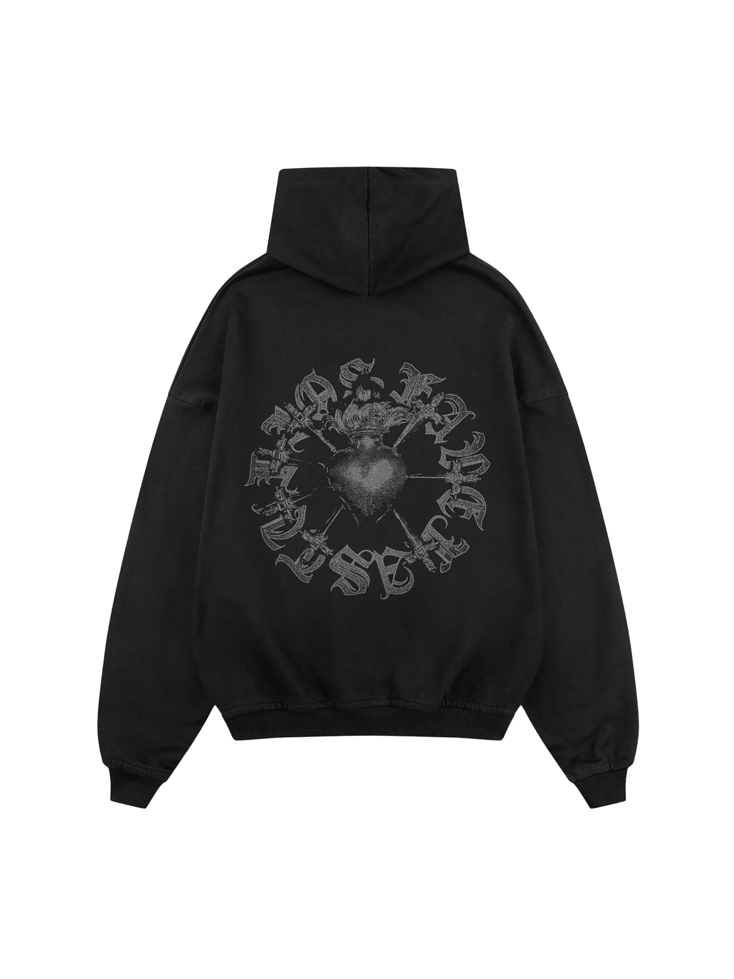 FAVELA Sweatshirt 'Scared' in Black