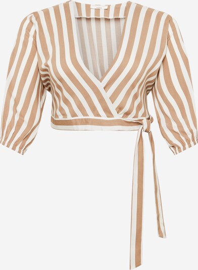 Guido Maria Kretschmer Curvy Collection Blouse 'Clara' in Beige / White, Item view