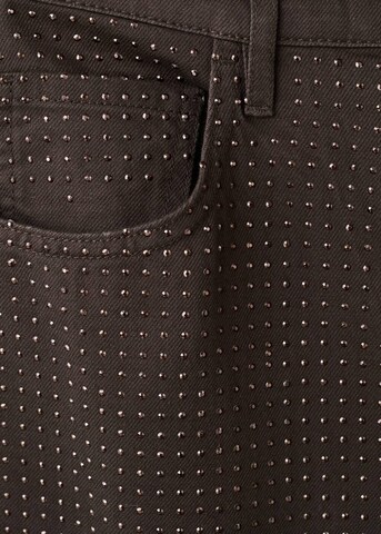 MANGO Wide Leg Jeans in Braun