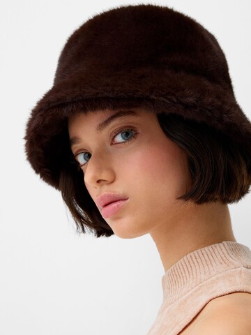 Chapeaux Bershka en marron