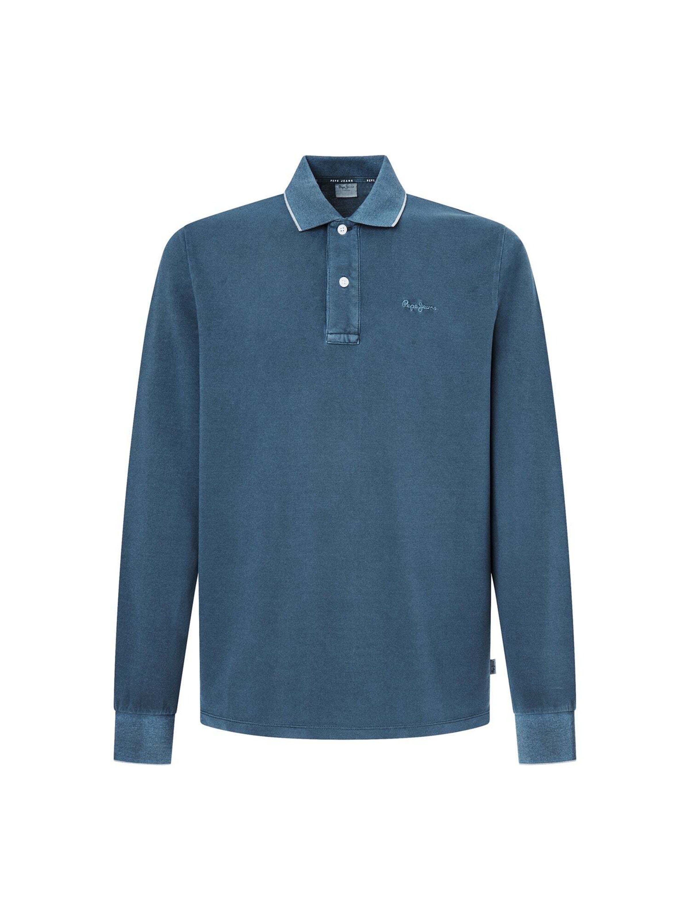 Pepe Jeans Shirt 'JOHN' in Dark blue / Light grey, Item view