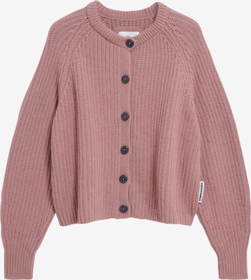 Cardigan 'SELMAA' ARMEDANGELS en rose : devant