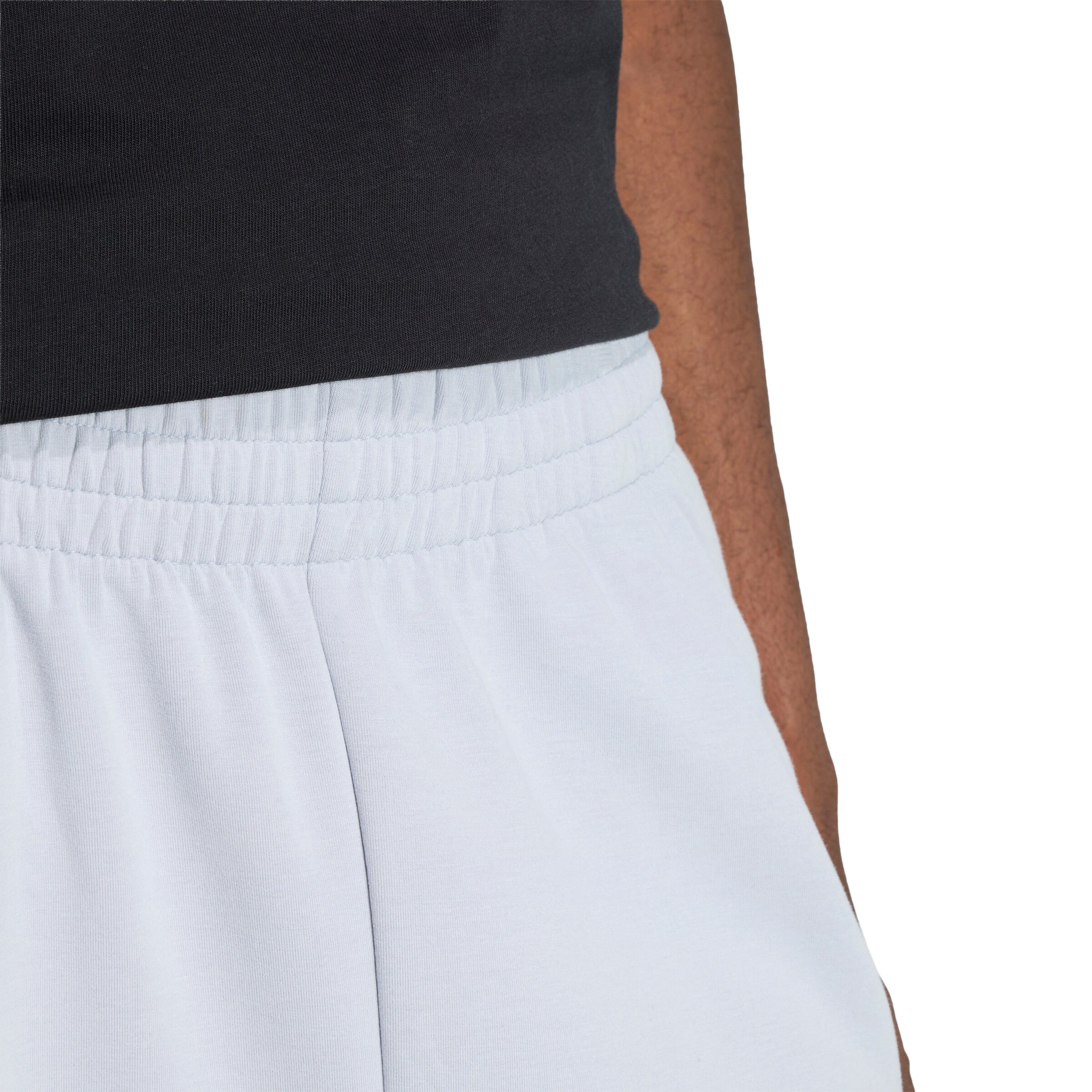 ADIDAS SPORTSWEAR Ohlapna forma Športne hlače 'Soft Lux' | siva barva