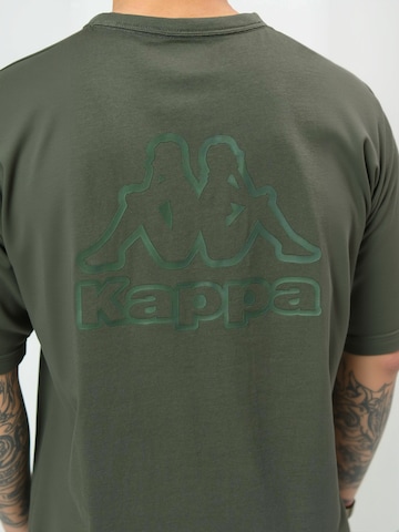 T-Shirt ' Logo Soy ' KAPPA en vert : derrière