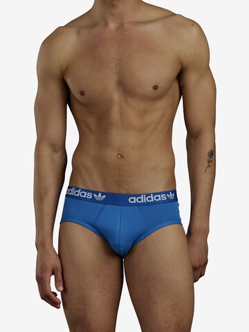 ADIDAS ORIGINALS Panty ' Comfort Flex Cotton 3 Stripes ' in Blue: front