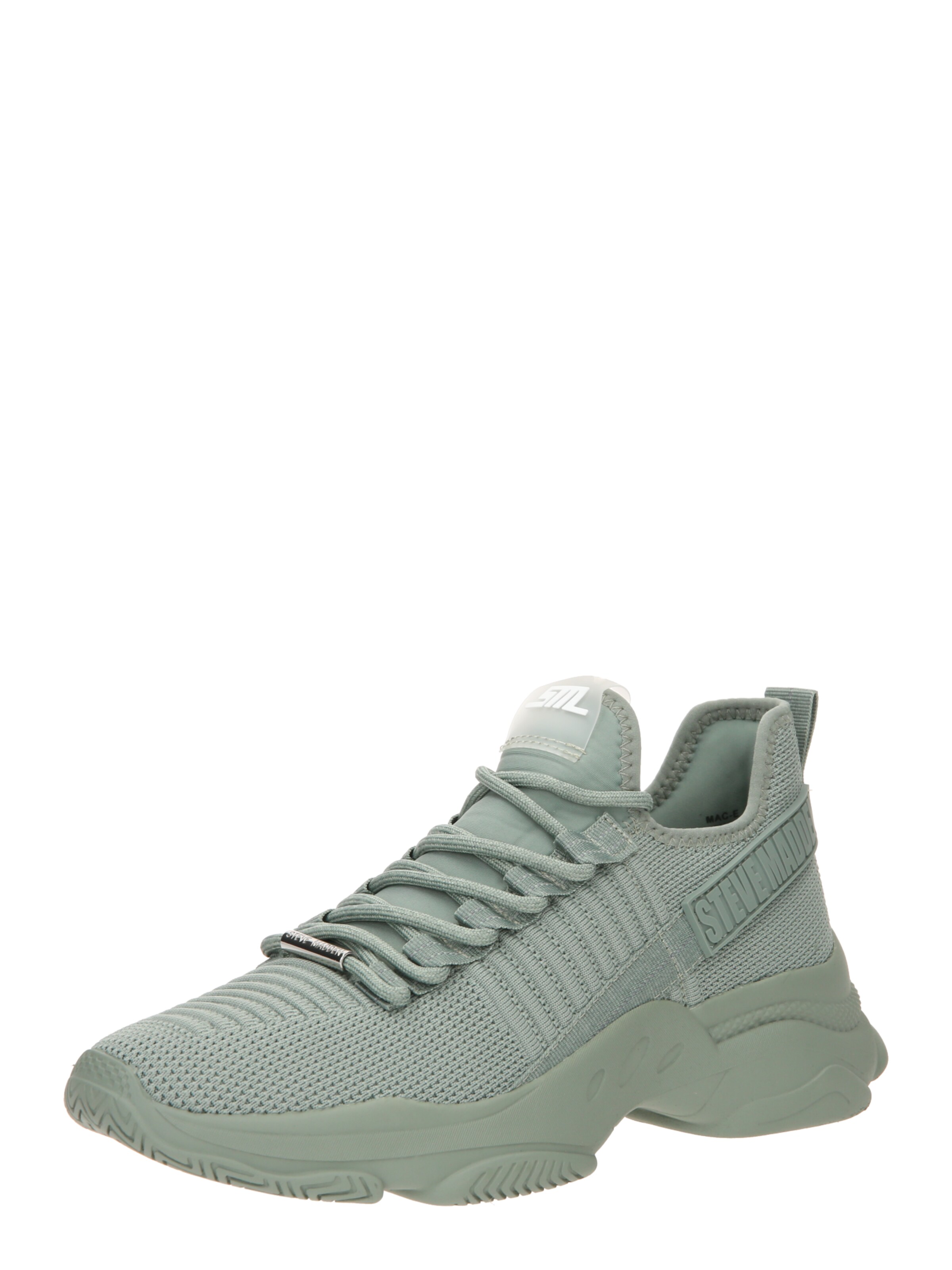 Sneaker bassa 'MAC' di STEVE MADDEN in verde: frontale