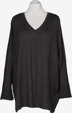 Ulla Popken Pullover 9XL in Grau: Vorderseite