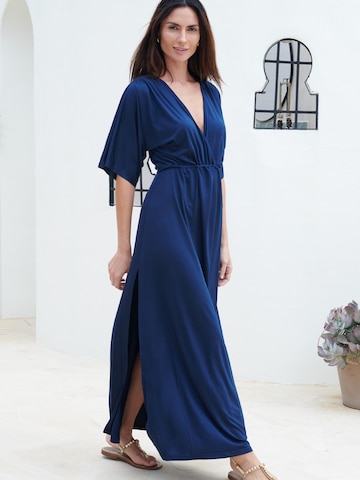 Chic by Lirette Dress 'Kimono Lotus Natural' in Blue