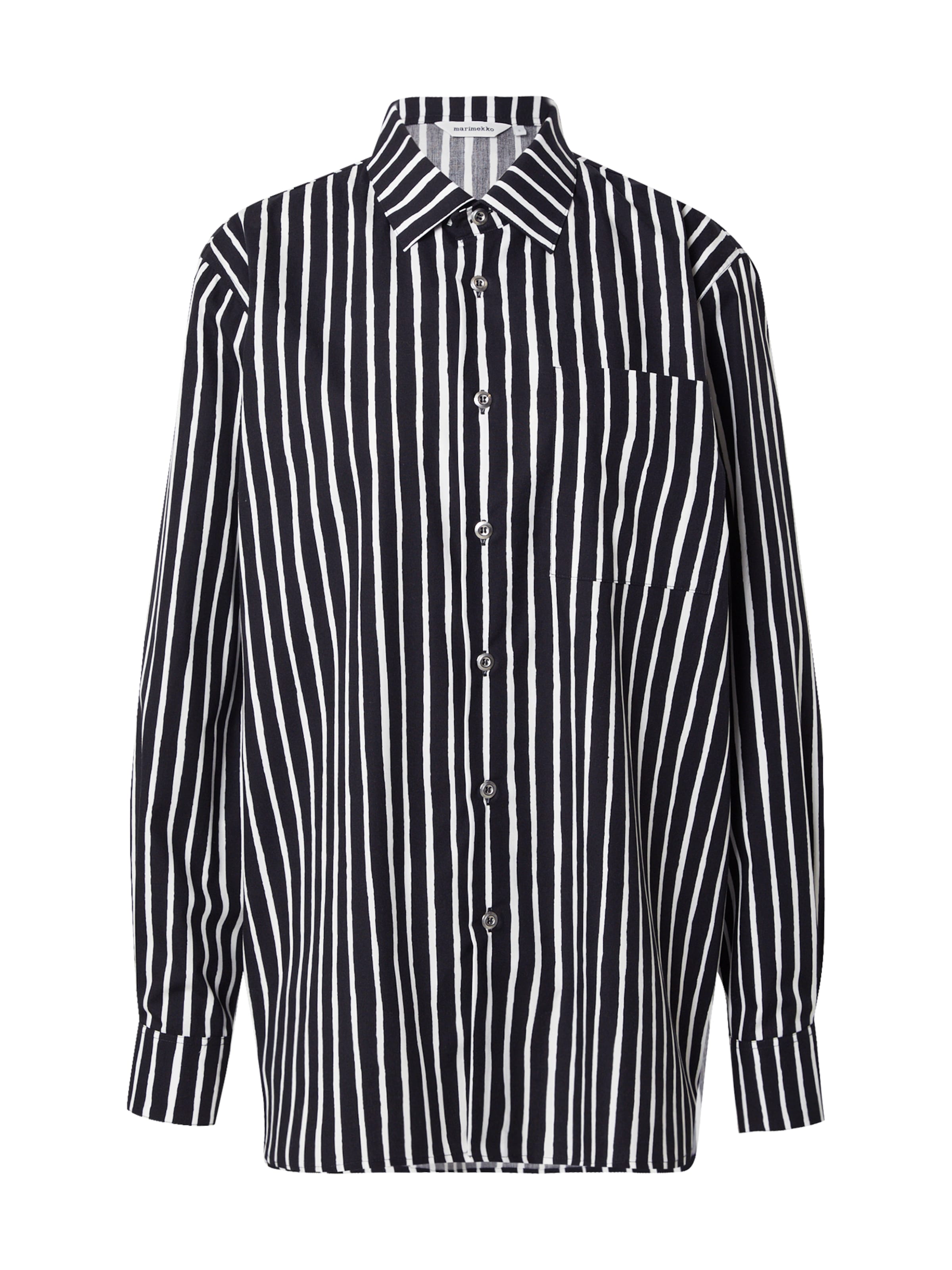 Marimekko Блуза 'JOKAPOIKA 2017' в черно: отпред