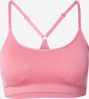 Reggiseno sportivo 'Lea' di ONLY PLAY in rosa: frontale