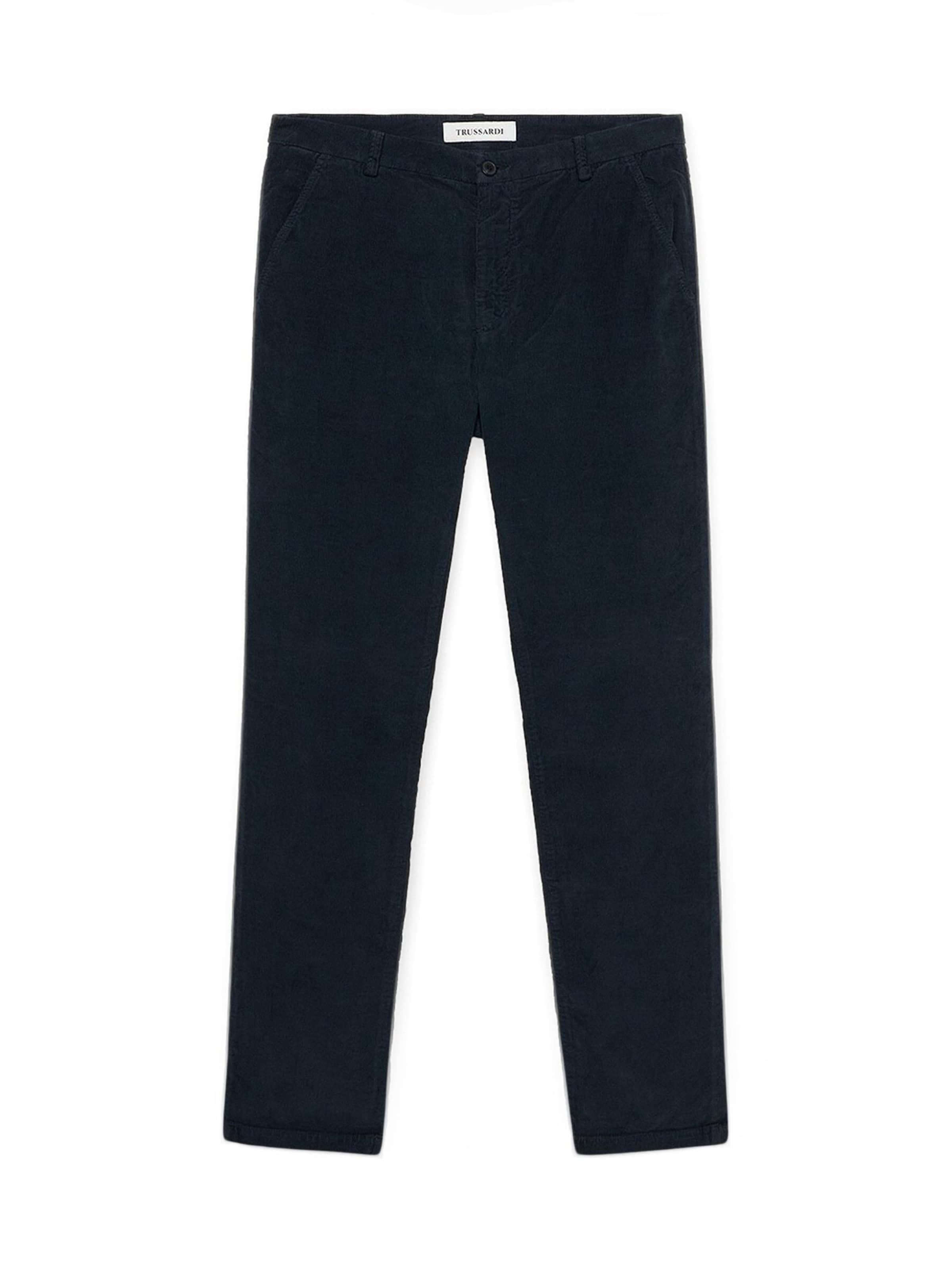 Trussardi Broek in Blauw: voorkant