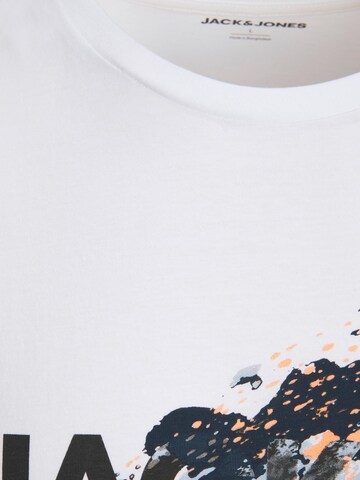 JACK & JONES T-Shirt 'Nelson' in Weiß