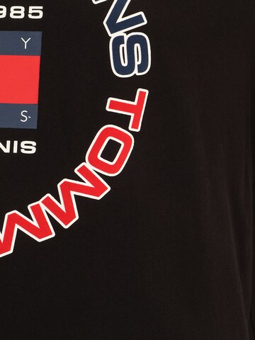 Tommy Jeans Plus T-Shirt in Schwarz
