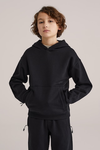 Felpa di WE Fashion in nero: frontale