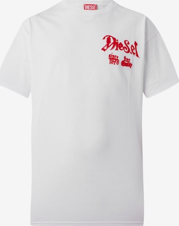 Tricou 'T-BOXT-AA2' de la DIESEL pe alb: față