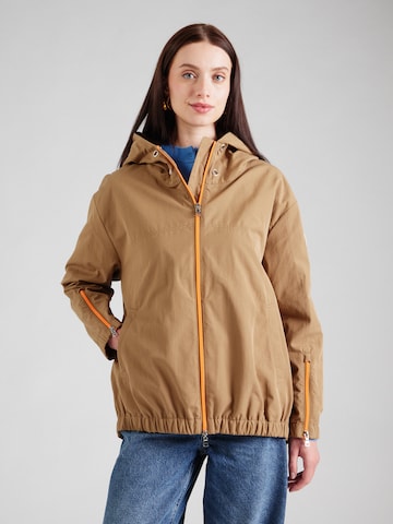 No. 1 Como Between-Season Jacket 'BENTE' in Brown: front
