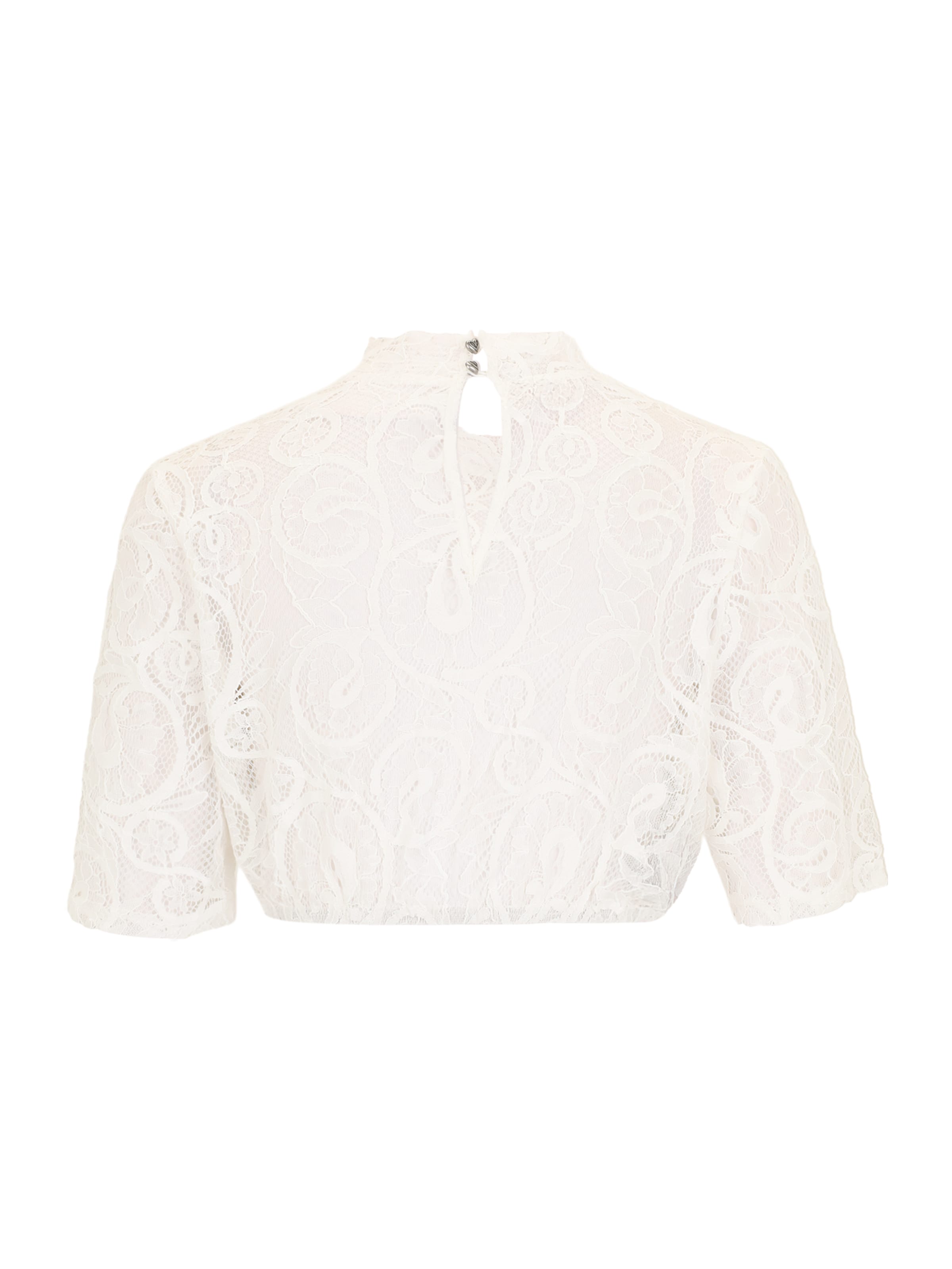 Blouse folklorique 'Annesca' Krüger Madl en beige