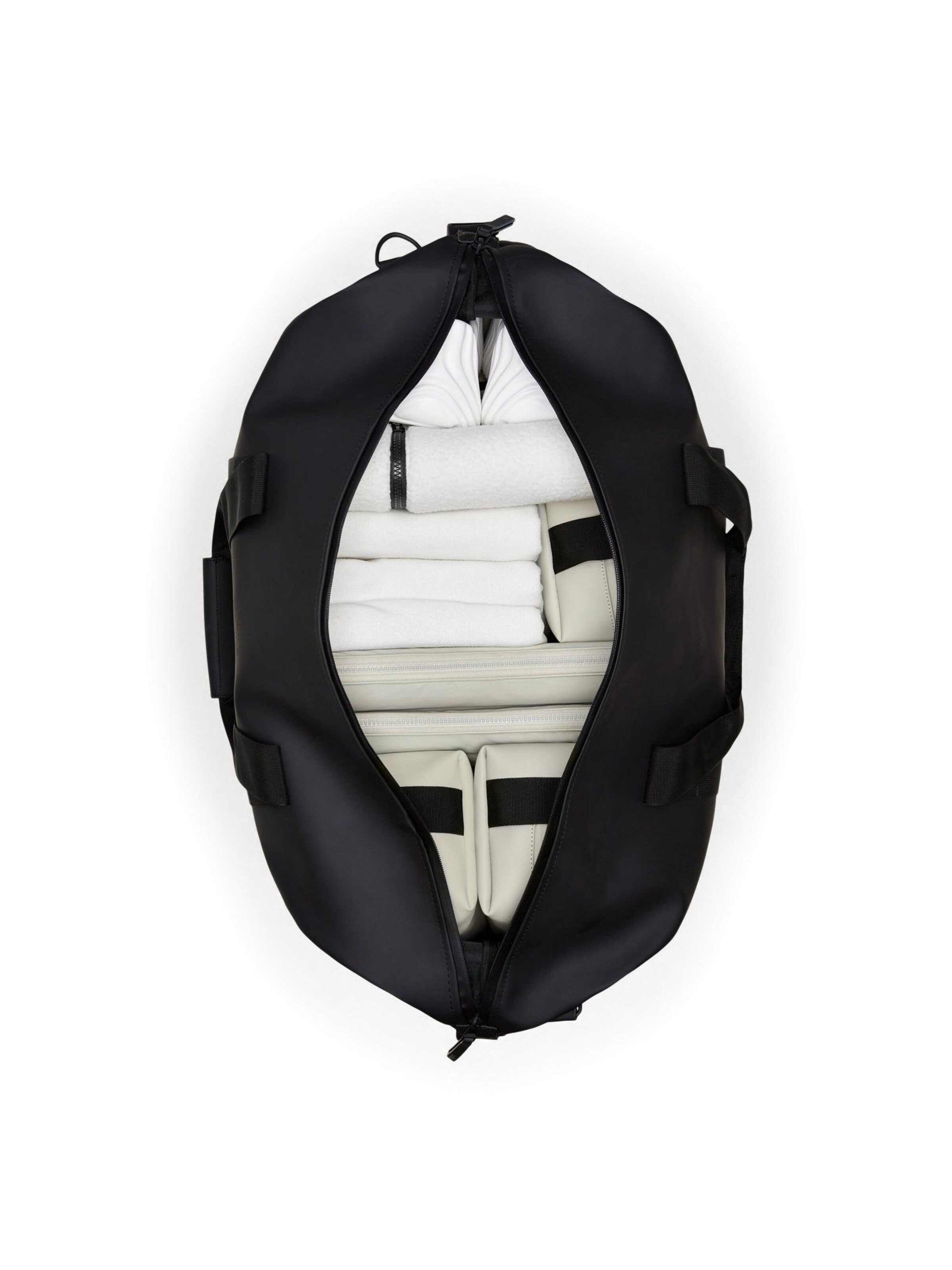 RAINS Travel Bag 'Hilo' in Black