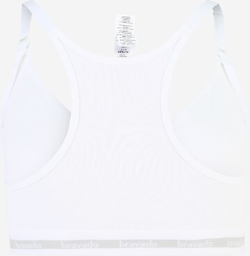 Triangle Soutien-gorge d’allaitement Bravado Designs en blanc