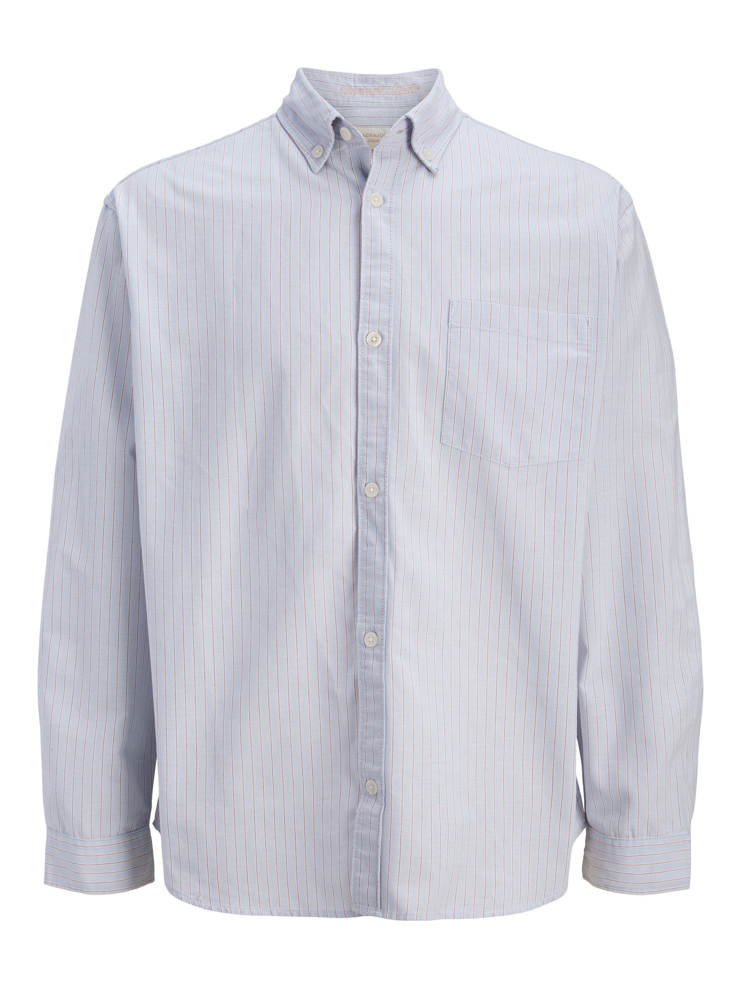 Jack & Jones Plus Regularny krój Koszula 'JORNORREBRO' w kolorze niebieski: przód