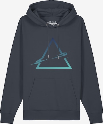 Sweat-shirt 'Triangle' Watapparel en gris : devant