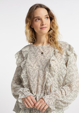 DreiMaster Vintage - Blusa en blanco