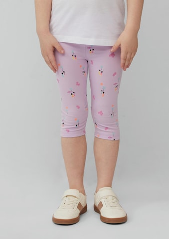 Skinny Leggings s.Oliver en violet : devant