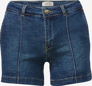 KOROSHI Regular Jeans in Blauw: voorkant