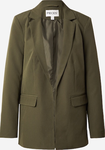 Blazer 'PCBOSSY' PIECES en vert : devant