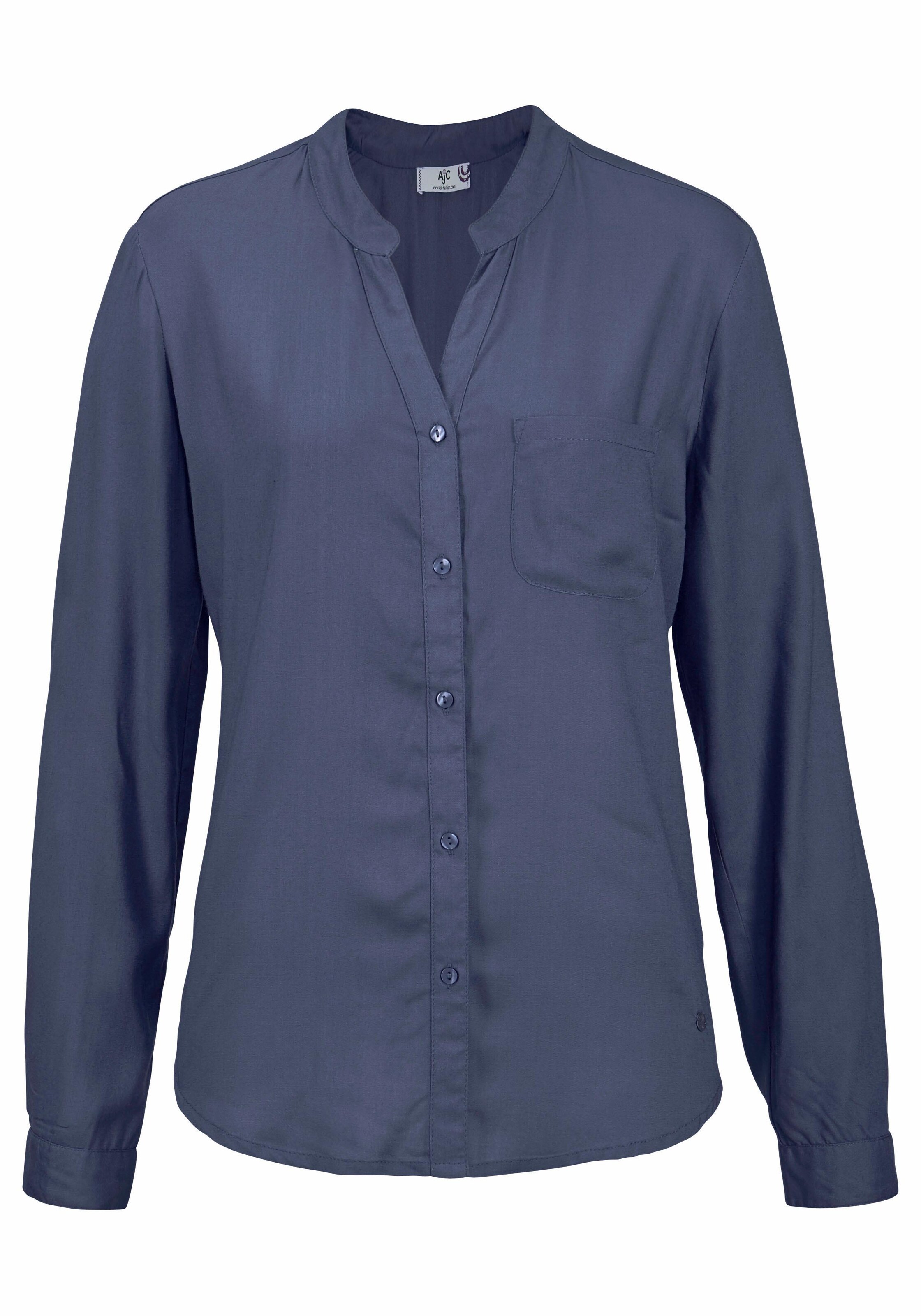 AJC Blouse in Blue: front