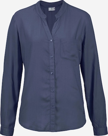 AJC Bluse in Blau: Vorderseite