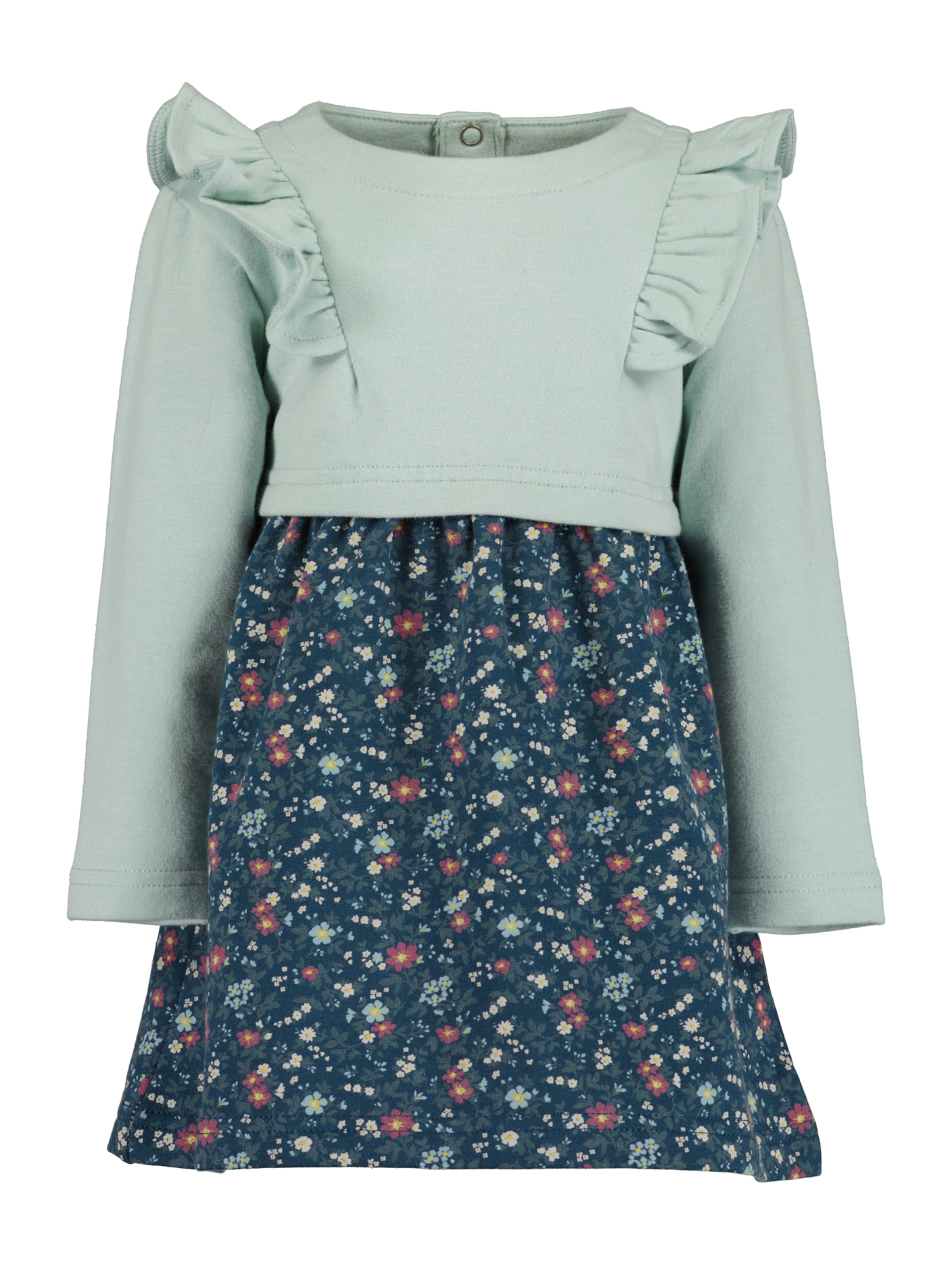 BLUE SEVEN - Vestido en verde: frente