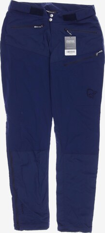 Norrøna Pants in M in Blue: front