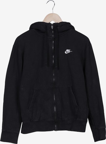 NIKE Kapuzenpullover M in Schwarz: Vorderseite