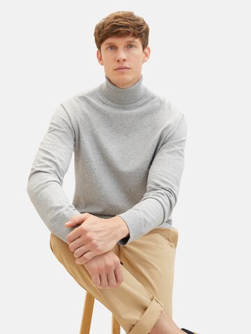 TOM TAILOR Pullover in Grau