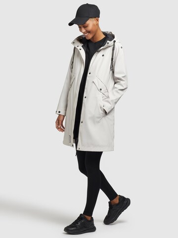 Manteau mi-saison 'HALFA' khujo en blanc