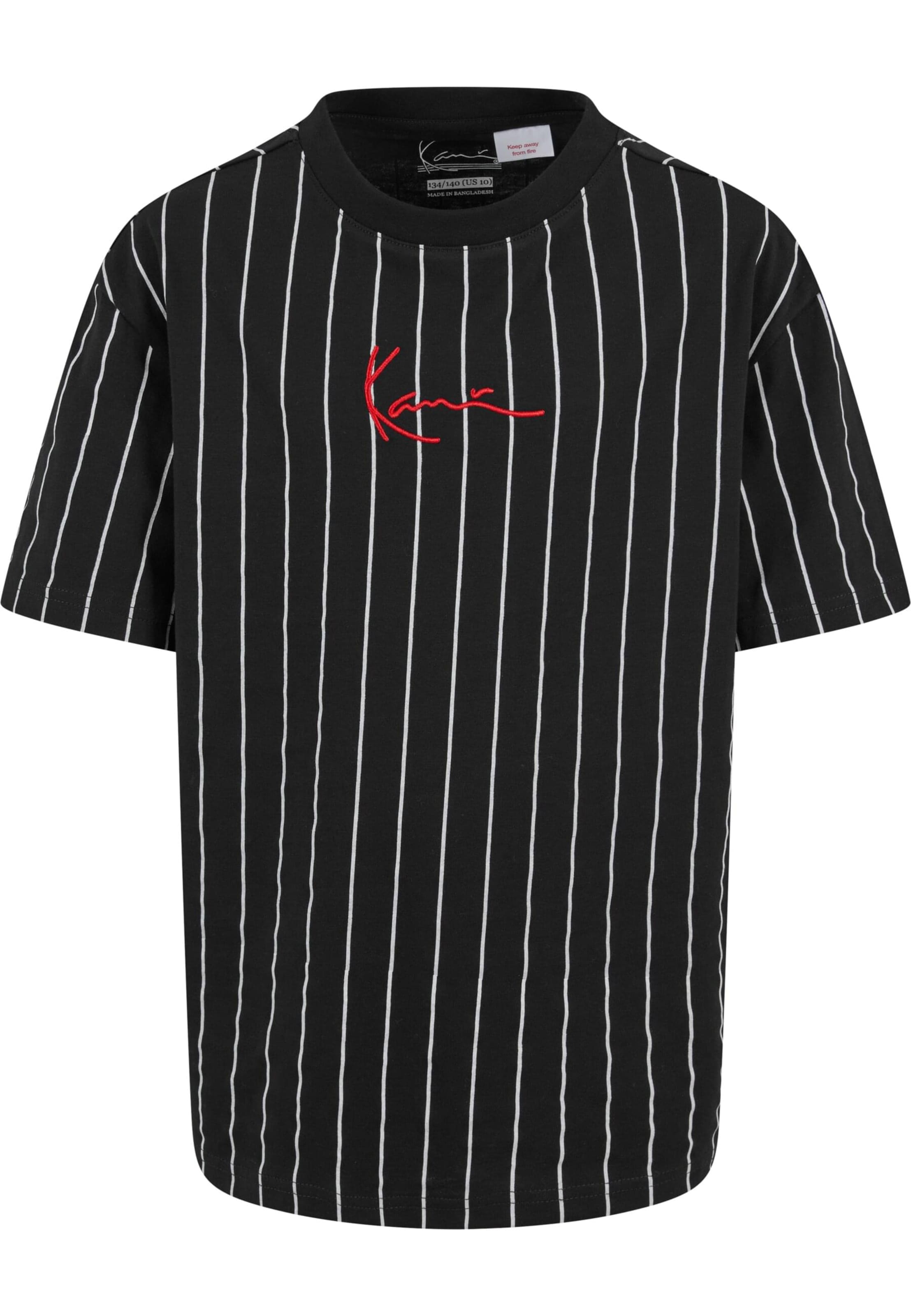 Karl Kani Tričko 'Essential' - Čierna: predná strana