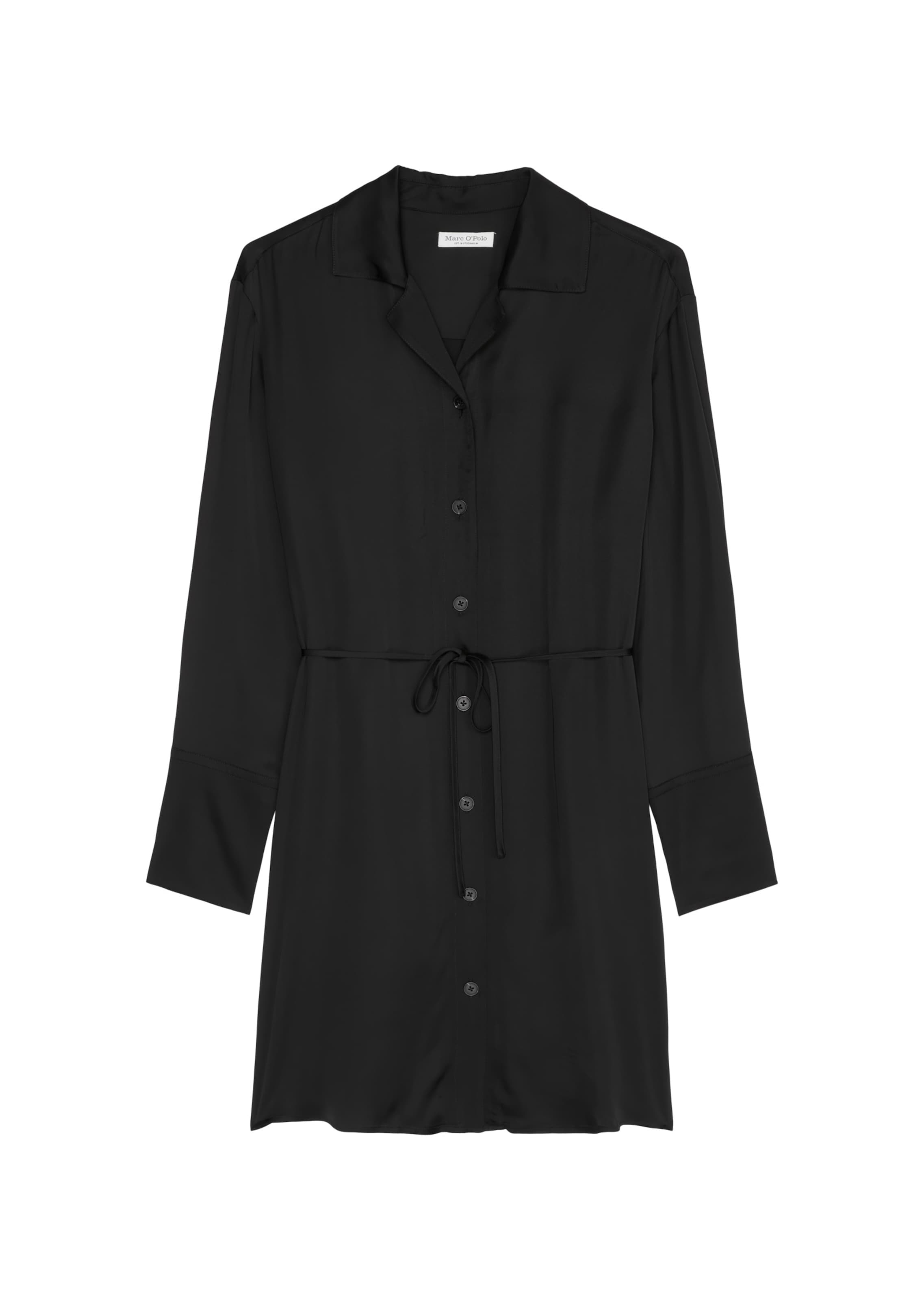 Marc O'Polo Рокля тип риза в черно: отпред